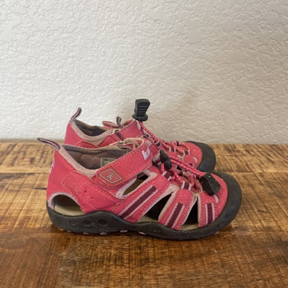 Kamik Girls Kids Pink Crab Water Shoes Sandals Size 10 Toddler Outdoor Hiking - Picture 5 of 10